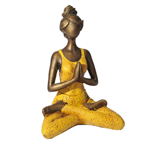Resin Yoga Lady