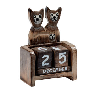 Double cat and kitten calendar