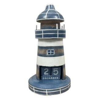 Lighthouse with calendar inside