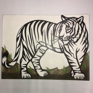 BUY 2 GET 1 FREE! Multicoloured tiger dot painting