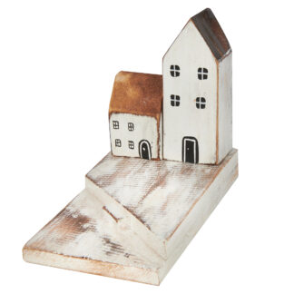 BUY 2 GET 1 FREE! Two model buildings on plinth