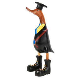 Bamboo root graduation duck