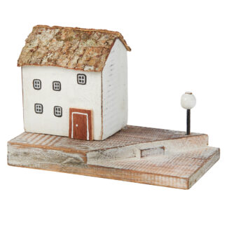 BUY 2 GET 1 FREE! Painted house with plinth on side