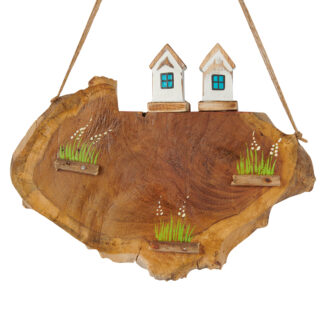 BUY 2 GET 1 FREE! Painted house wall plaque