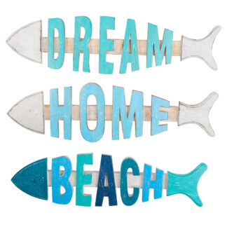 BUY 2 GET 1 FREE! Fish beach sign