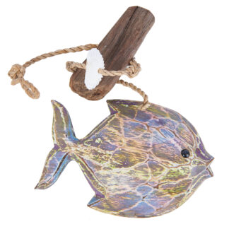Driftwood fish mobile