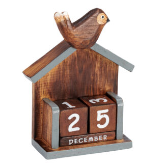 Birdhouse calendar