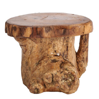 Teak root stand (10cm)