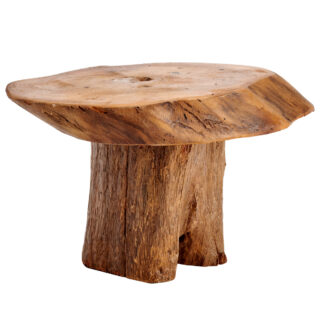 Teak root stool (15cm)