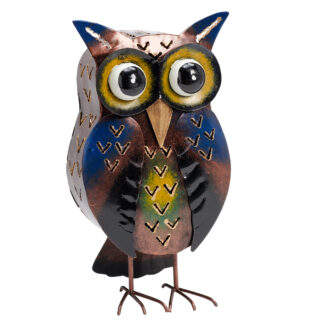 BUY 2 GET 1 FREE! Iron owl candle lamp