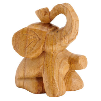 Sitting cartoon elephant