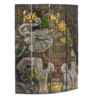 Painted elephant screen (1mt)