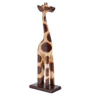 Giraffe with burnt motif (30cm)