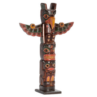 Painted totem pole (60cm)