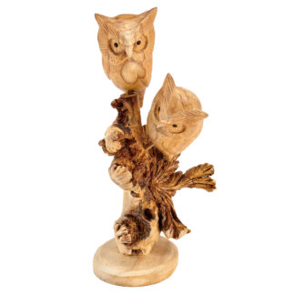Double owls on parasite tree