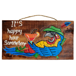 'It's happy hour somewhere' sign