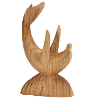 Dolphin wine bottle holder