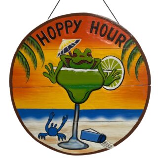 'Hoppy hour' sign