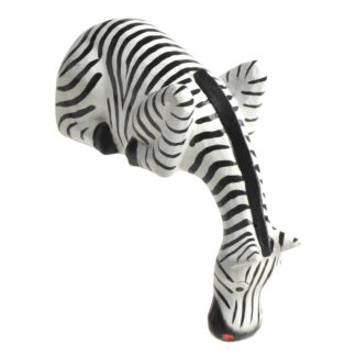 Cartoon shelf zebra