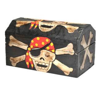 Set of three skull & crossbones boxes
