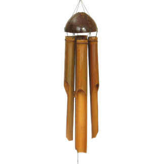 Bamboo and coconut wind chime - large