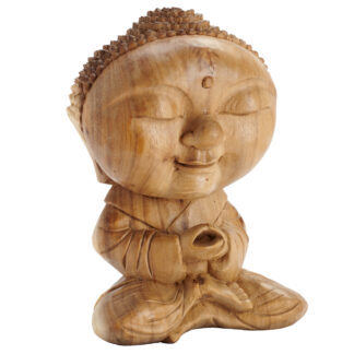 Wooden Baby Buddha