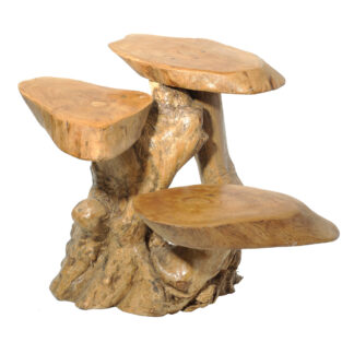 Teak root stand (30cm)