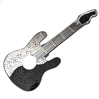 Mosaic guitar mirror - medium