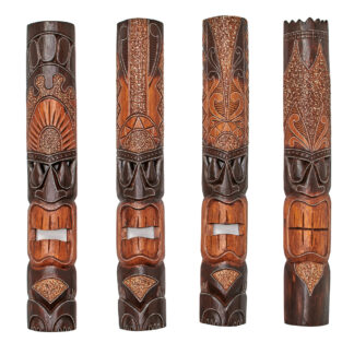 Brown Tiki wall mask (1mt)