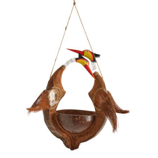 Double bird bird feeder