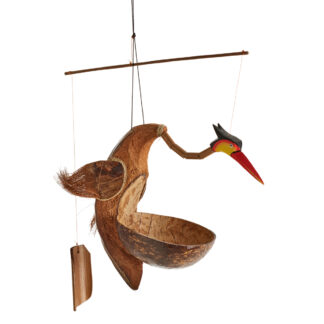 Long neck bird bird feeder