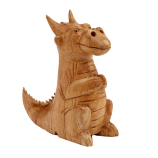 Natural wood incense cone