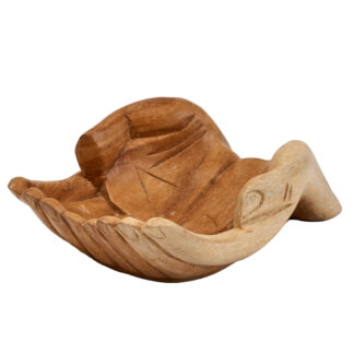 Natural wood hand jewellery holder - small