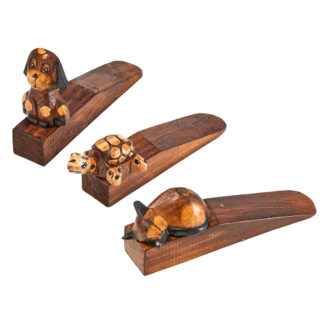 Painted animal door stop