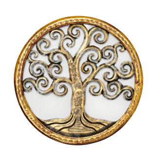 Painted Tree of life wall art (40cm)