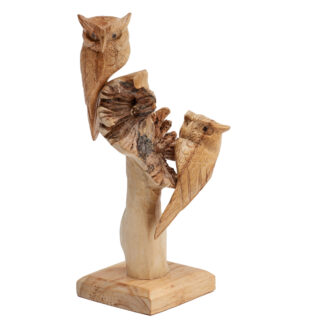 Double owls on parasite tree