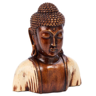 Resin Thai Buddha bust (19cm)