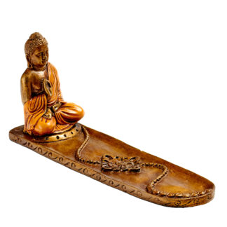 Resin Thai Buddha insence holder