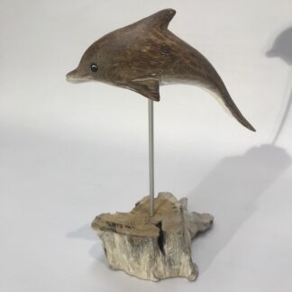 Single dolphin on stand