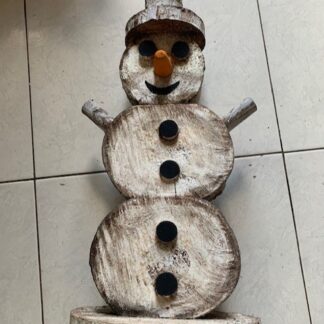 Painted snowman