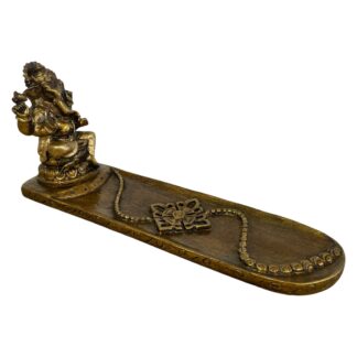 Resin Ganesh incense holder