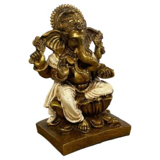 Resin Ganesha on base (18cm)