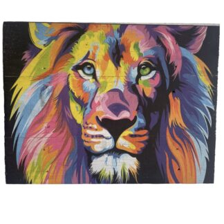 Lion pop art