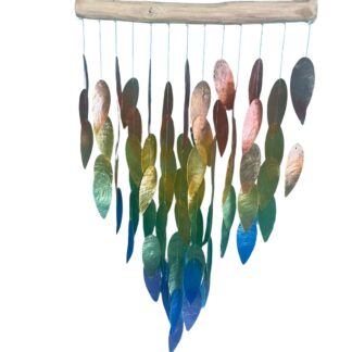 Rainbow capiz shell mobile