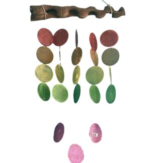 Multicolour capiz shell mobile