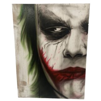 Clown air brush painting