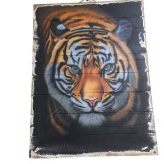 Tiger airbrush painting