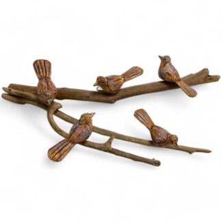 Abstract birds wall art