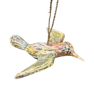 Abstract bird on string